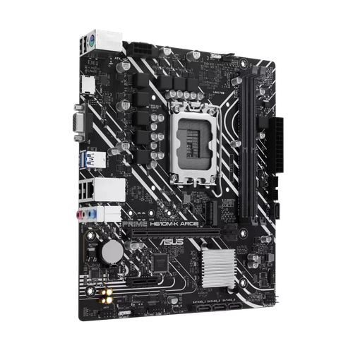 Placa de baza ASUS PRIME H610M-K ARGB, Intel H610, Socket 1700, mATX