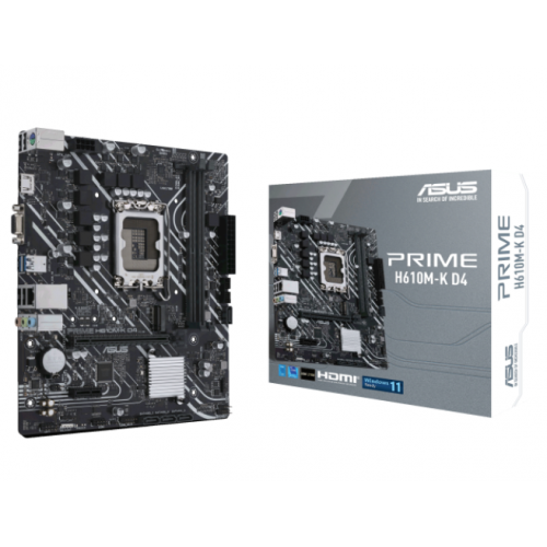 Placa de baza Asus PRIME H610M-K D4, LGA 1700