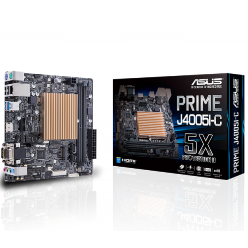 Placa de baza ASUS PRIME J4005I-C, Intel Celeron Dual-Core J4005, mITX