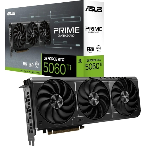 Placa video ASUS nVidia GeForce RTX 5060 Ti PRIME 8GB, GDDR7, 128 bit