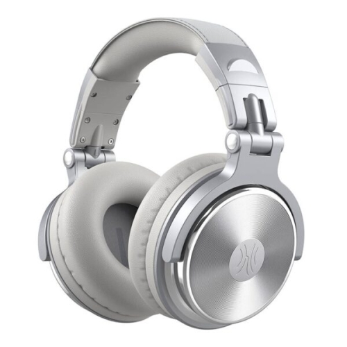 Casti cu microfon OneOdio Pro-10, 3.5 mm jack/6.35 mm jack, Silver
