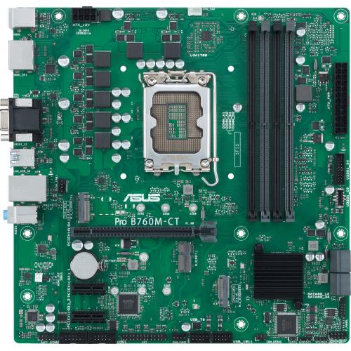 Placa de baza ASUS PRO B760M-CT-CSM, Intel B760, Socket 1700, mATX