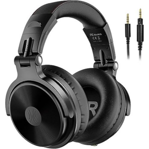 Casti cu microfon OneOdio Studio Wireless C, 3.5 mm jack/Bluetooth, Black