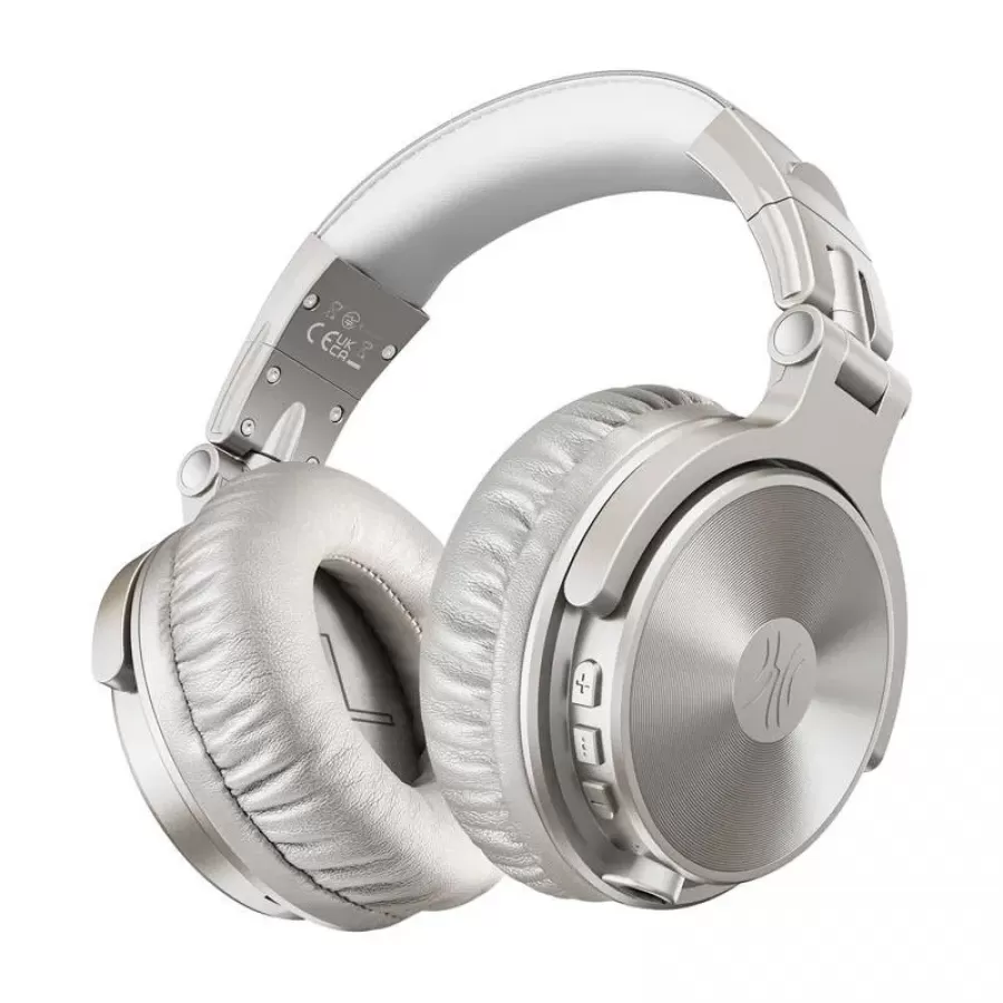 Casti cu microfon OneOdio Pro C, Bluetooth/3.5mm jack, Silver