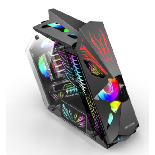Carcasa PRO GAMING HERCULE BLACK, Fara Sursa