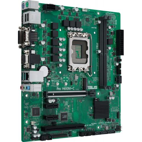 Placa de baza ASUS Pro H610M-C-CSM, Intel H610, Socket 1700, mATX