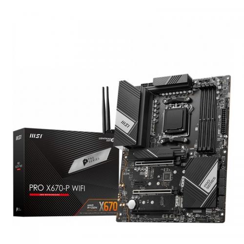 Placa de baza MSI PRO X670-P WIFI, AMD X670, Socket AM5, ATX