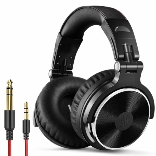 Casti cu microfon OneOdio Pro-10, 3.5 mm jack/6.35 mm jack, Black