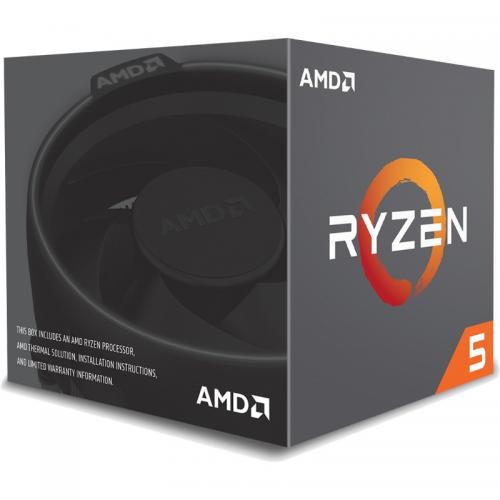 Procesor AMD Ryzen 5 2600 3.4GHz, Socket AM4, Box