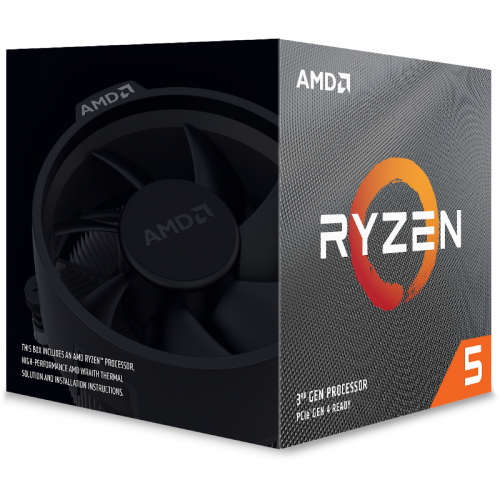 Procesor AMD Ryzen™ 5 3600XT, 35MB, 4.5 GHz cu Wraith Spire cooler, Socket AM4
