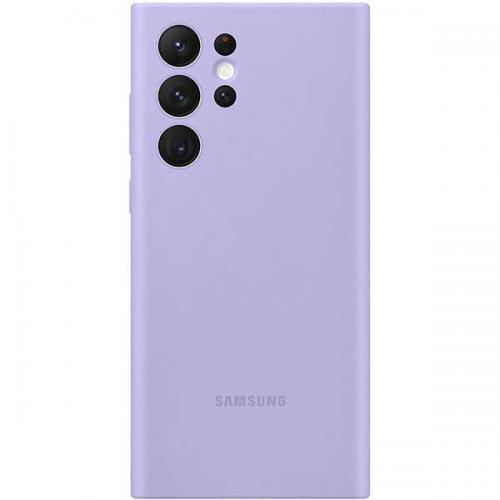 Samsung Galaxy S22 Ultra Silicone Cover Lavender