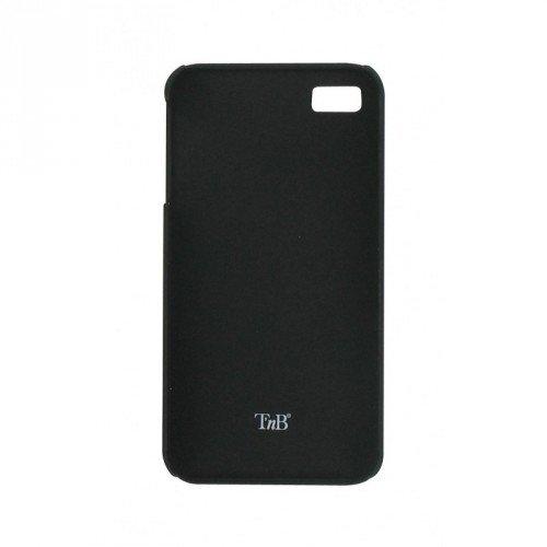 Protectie pentru spate TnB Clip on pentru iPhone 4G, Black + Folie de protectie
