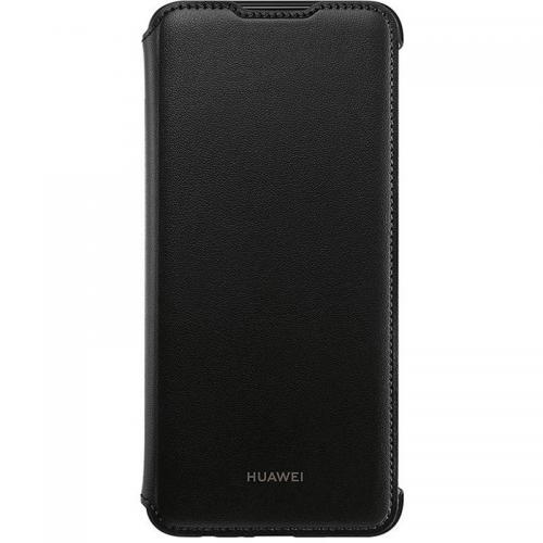 Protectie tip Book Huawei Flip Cover pentru P Smart (2019), Black