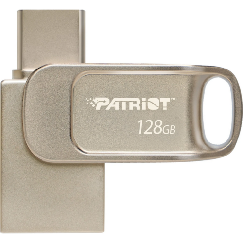 Stick Memorie Patriot Tab T560, 128GB, USB 3.2 gen 1 Type A / C, Silver