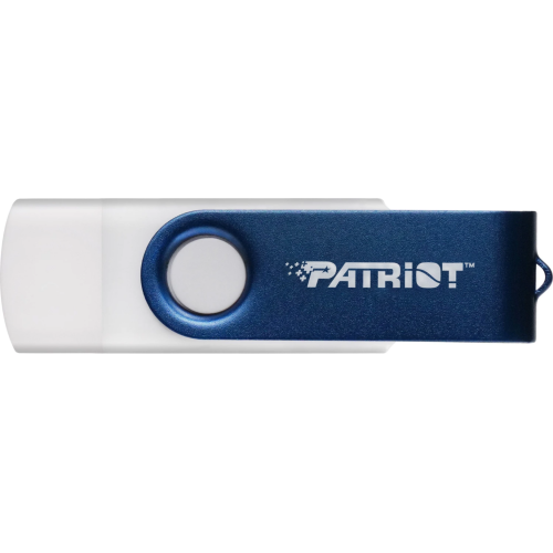 Stick Memorie Patriot Xporter X550, 64GB, USB 3.2 Gen 1 Type A/C, Blue-White