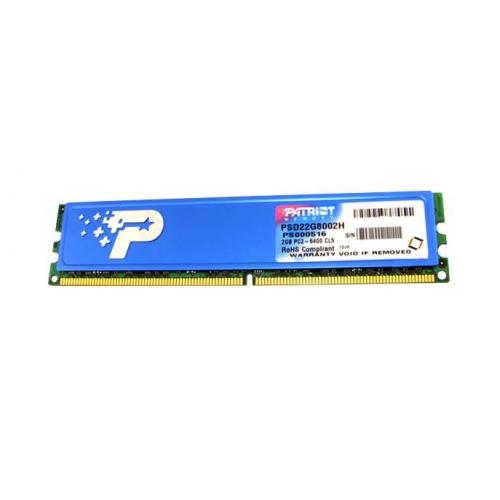 Memorie Patriot 2GB, DDR2-800MHz, CL6