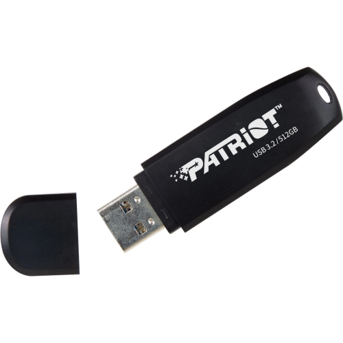 Stick Memorie Patriot Xporter Core, 512GB, USB 3.2 Gen 1, Black