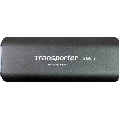 SSD portabil Patriot Transporter PTP512GPEC, 512GB, USB 3.2 Tip C,  Black