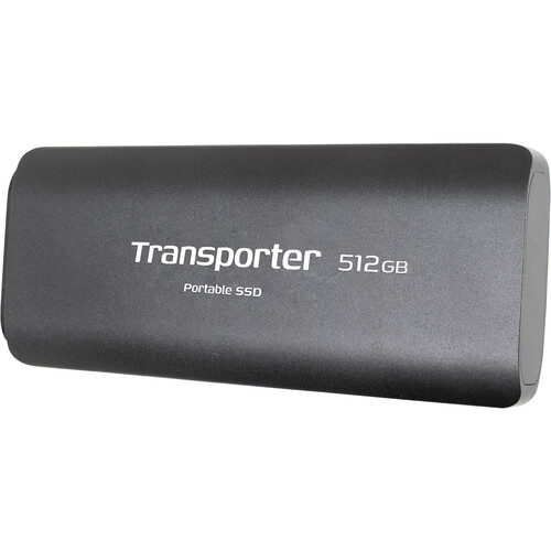 SSD portabil Patriot Transporter PTP512GPEC, 512GB, USB 3.2 Tip C,  Black