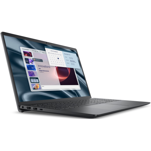 Laptop Dell Pro 15 Essential PV15255, AMD Ryzen 5 7520U, 15.6 inch, RAM 8GB, SSD 512GB, AMD Radeon 610M, Windows 11 Pro, Carbon Black