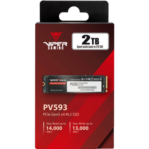 SSD Patriot Viper PV593, 2TB, PCI Express Gen5 x4, M.2