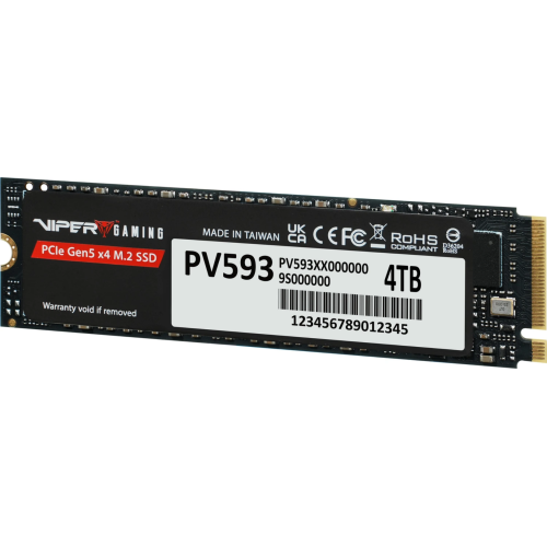 SSD Patriot Viper PV593, 4TB, PCI Express Gen5 x4, M.2
