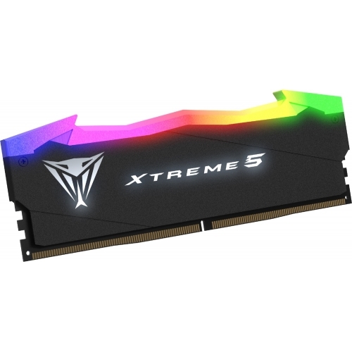 Kit Memorie PATRIOT Viper Xtreme 5 RGB Black Intel XMP 3.0, 32 GB, DDR5-8000MHz, CL38, Dual Channel