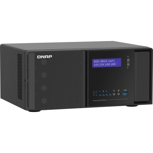 Switch QNAP QGD-3014-16PT-8G, 14 porturi, PoE+
