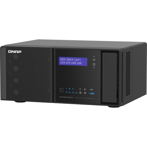 Switch QNAP QGD-3014-16PT-8G, 14 porturi, PoE+