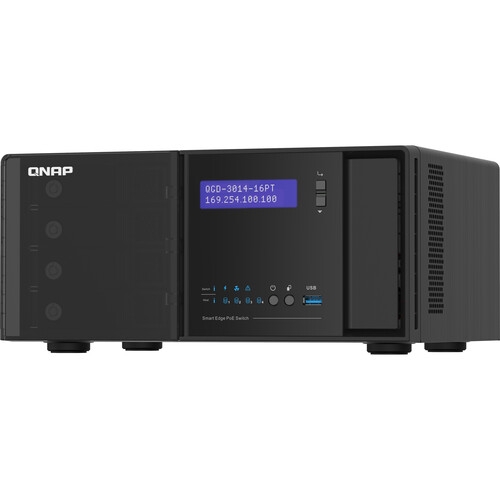 Switch QNAP QGD-3014-16PT-8G, 14 porturi, PoE+