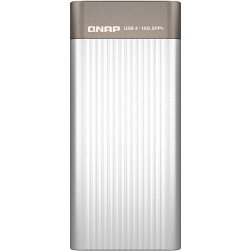 Placa de retea QNAP QNA-UC10G1SF, USB4 Tip C, Silver