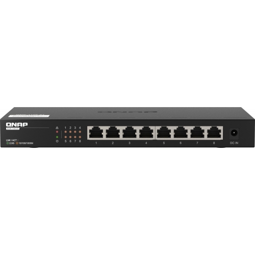 Switch QNAP QSW-1108-8T, 8 porturi