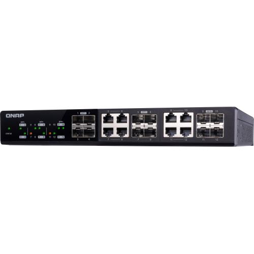 Switch QNAP QSW-M1208-8C, 12 porturi