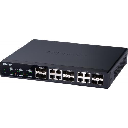 Switch QNAP QSW-M1208-8C, 12 porturi