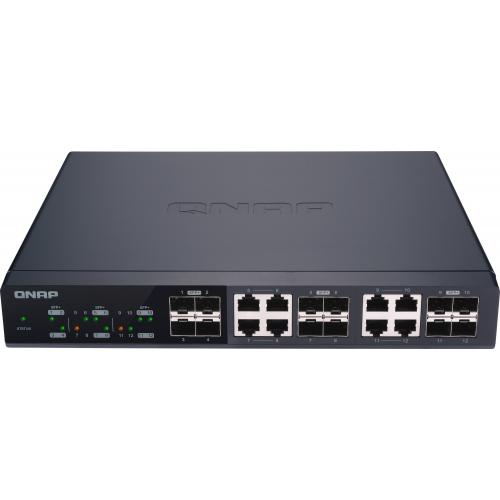 Switch QNAP QSW-M1208-8C, 12 porturi