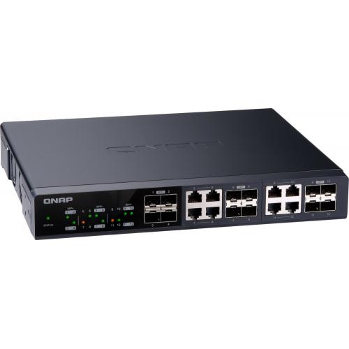 Switch QNAP QSW-M1208-8C, 12 porturi