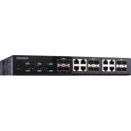 Switch QNAP QSW-M1208-8C, 12 porturi