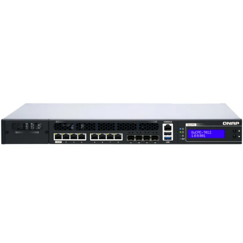Switch QNAP QuCPE-7012-D2146NT-32G, 12 porturi