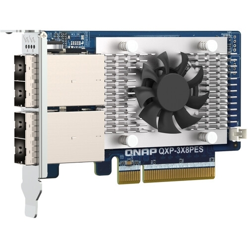 Placa de expansiune QNAP QXP-3X8PES, PCI Express Gen3 x8, 2 x SFF-8644