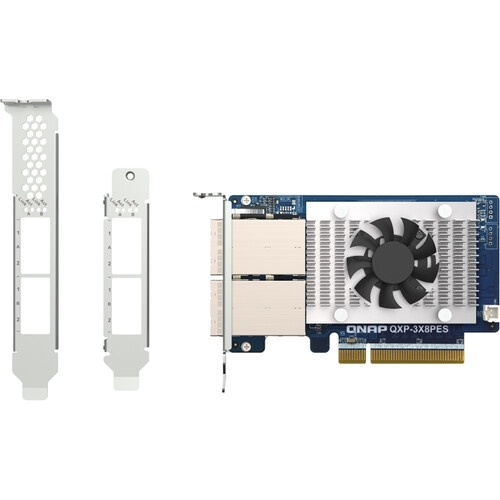 Placa de expansiune QNAP QXP-3X8PES, PCI Express Gen3 x8, 2 x SFF-8644