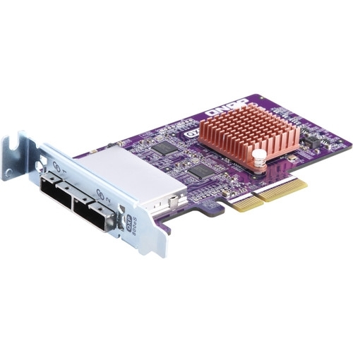 Placa de expansiune QNAP QXP-800eS-A1164, PCI Express Gen3 x4, 2 x SFF-8088