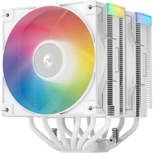 Cooler procesor Deepcool AG620 V2, ARGB LED, 2 x 120 mm, White