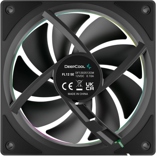 Kit Ventilator Deepcool FL12 SE, ARGB LED, 120 mm, Black, 3 bucati