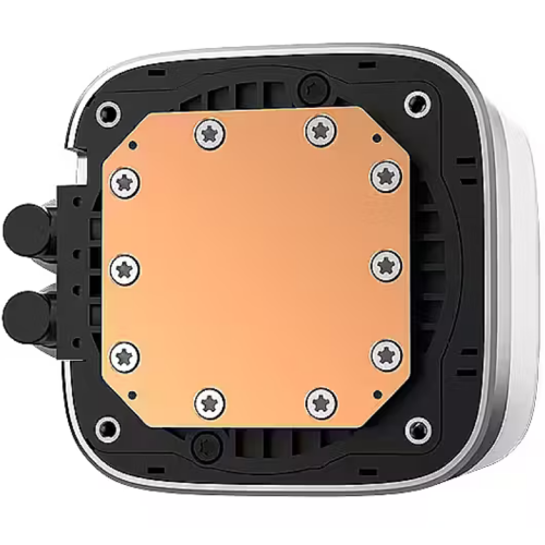 Cooler procesor Deepcool LP240, ARGB LED, 2 x 120mm, White