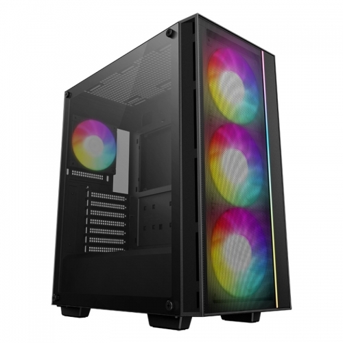 Carcasa Deepcool MATREXX55 Mesh V4 C ARGB, Fara sursa