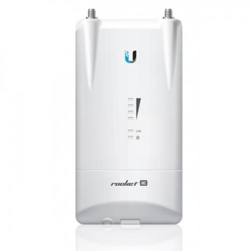 Acess Point Ubiquiti Rocket R5AC-LITE, WLAN access point 450 Mbit/s White, Procesor: MIPS 74Kc, Memorie: 128 MB DDR2 SDRAM, Flash: 16 MB NOR FLASH, Protocol wireless: 802.11ac, airMAX ac, WPA2 AES, Dimensiuni: 162 x 84 x 37 mm, Alimentare: PoE gigabit 24V