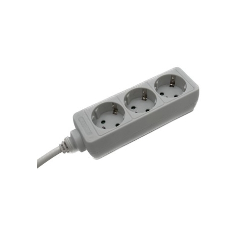 Prelungitor Hama R9223803, 3x Shucko, 3m, White