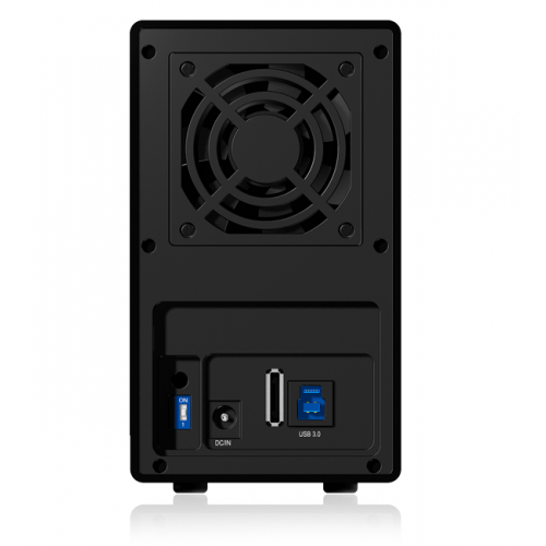 Rack HDD Raidsonic IcyBox Raid, SATA3, USB 3.0, 2x3.5inch, Black
