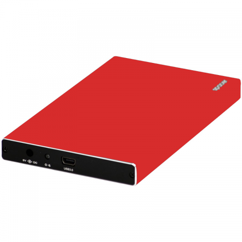 Rack HDD Spacer SPR-25611R, SATA, USB 3.0, 2.5inch, Red