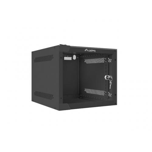 Rack Lanberg wall-mounted, 10inch, 4U, 310x280mm, Black